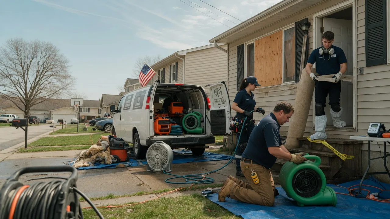 Water Damage Restoration in Saint Clair, PA near me